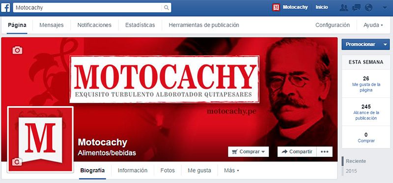 Sigue a Motocachy en Facebook