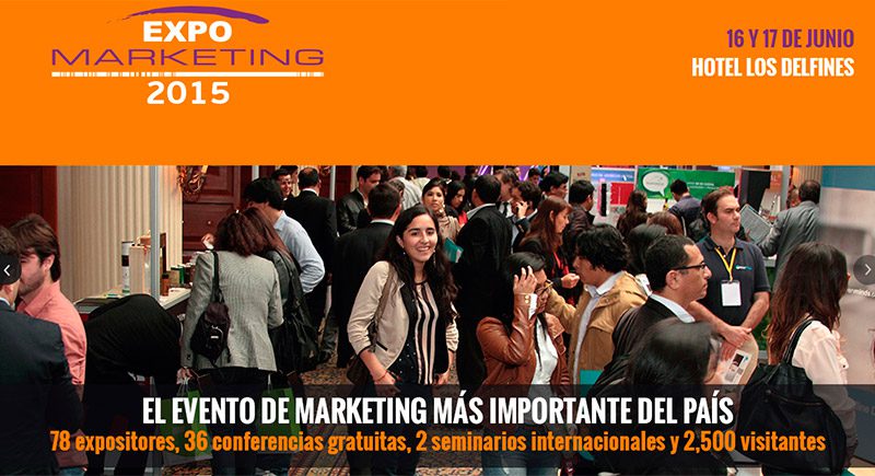 Expo Marketing 2015 - Hotel Los Delfines 1 Expo Marketing 2015