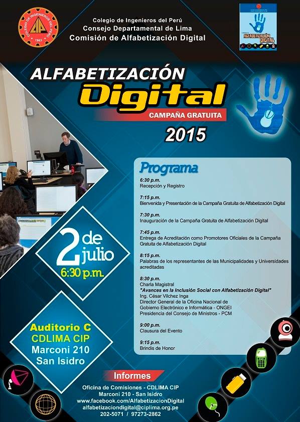 Campaña de Alfabetización Digital 2015 CIP