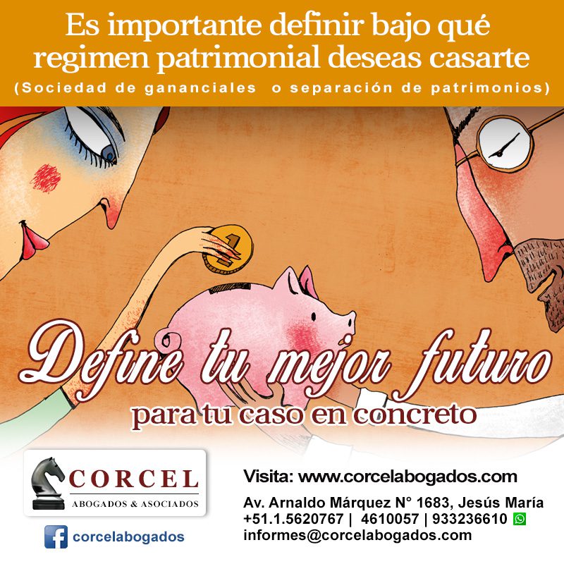 Flyers Corcelabogados.com - Régimen Patrimonial