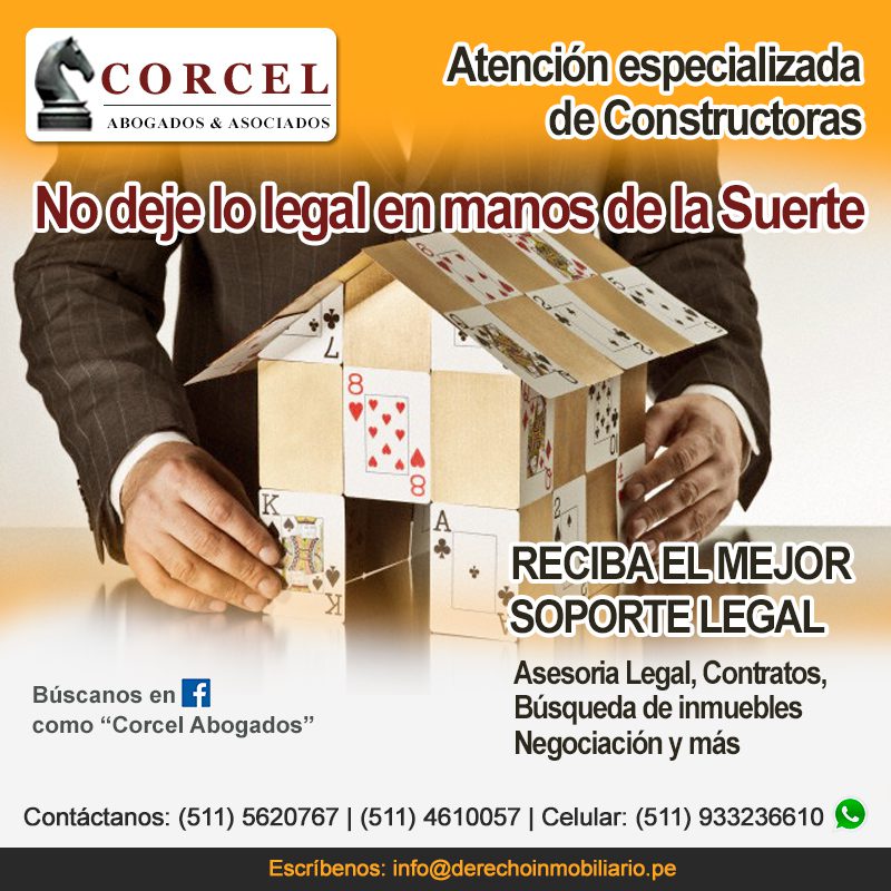 Corcel Abogados - Atención y Soporte legal especializado en Constructoras