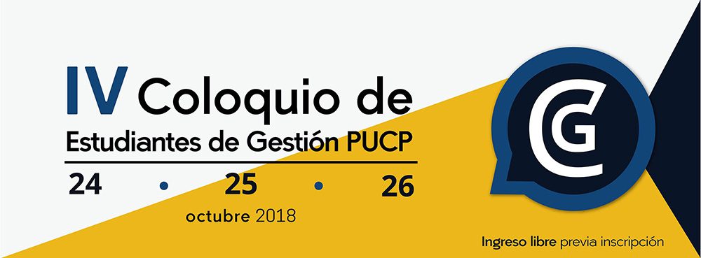 IV Coloquio Gestión PUCP 2018