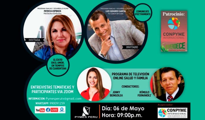 Pymes Perú RTV - Segmento Salud y Familia Edición 06-05-2020