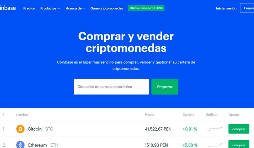 Coinbase aprende y negocia con criptomonedas - Overflow.pe