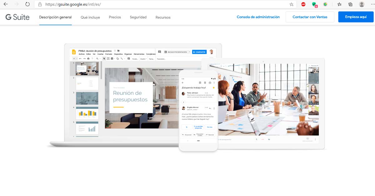 GSuites para empresas: Mayor potencia para tu negocio - Aplicaciones para Emprendedores - Overflow.pe