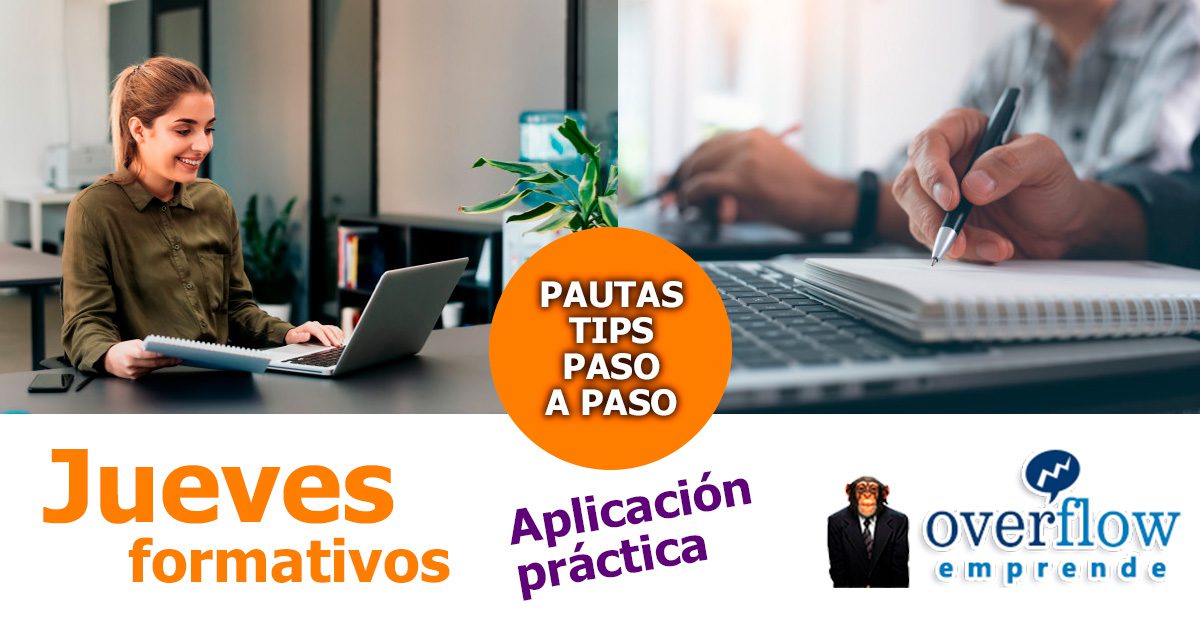 Jueves formativos de Aplicación práctica con Overflow Emprende - Overflow.pe Jueves formativos de Aplicación práctica con Overflow Emprende - Overflow.pe