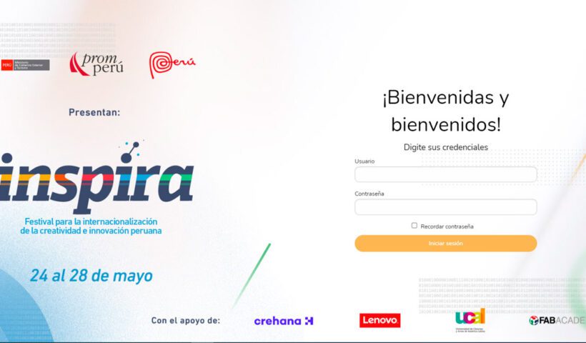 Festival Inspira del 24 al 28 de Mayo sobre Innovación Peruana