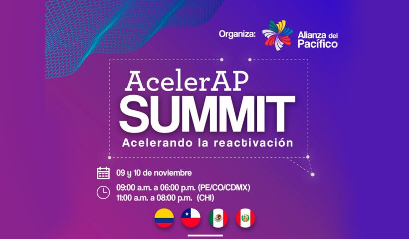 AcelerAP Summit 2021 este 9 y 10 de Noviembre