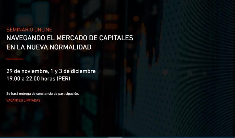 Seminario Mercado de capitales en la nueva normalidad