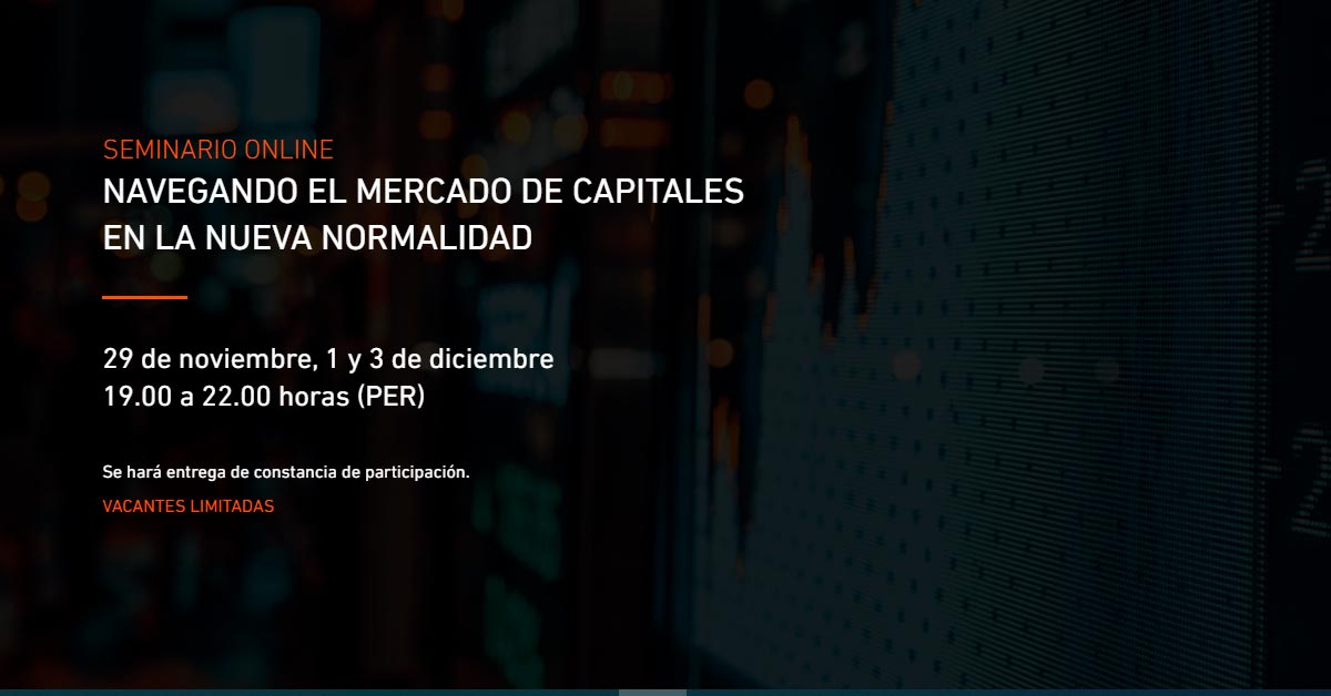 Seminario Mercado de capitales en la nueva normalidad