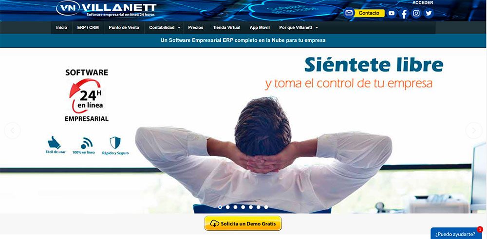 Villanett Sistemas ERP emprende en México