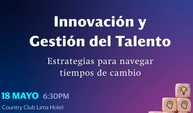 Innovación y Gestión del Talento: evento presencial