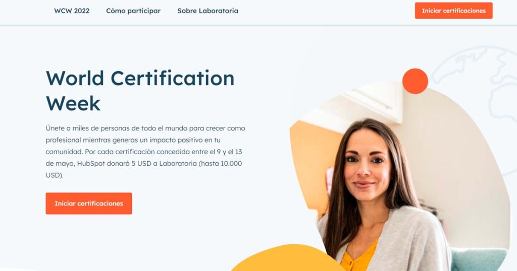 World Certification Week de HubSpot Academy 2023