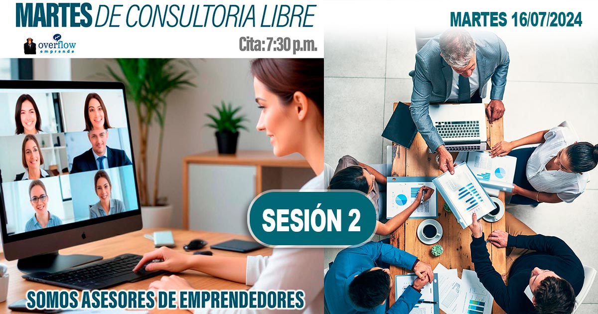 2do Martes de Consultoría Libre - 2da temporada 16-07-24