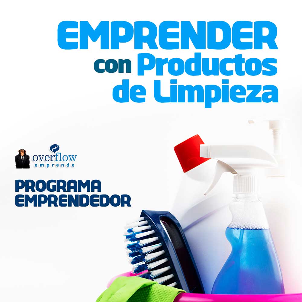 Programa Emprendedor "Emprender con productos de Limpieza"