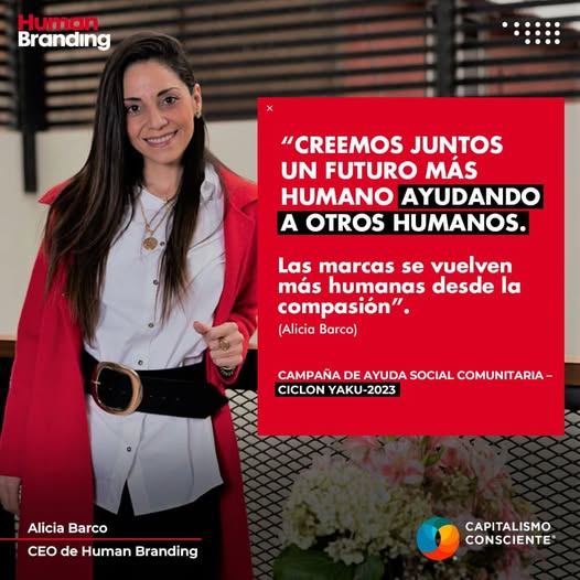 Alicia Barco Andrade desarrolla Campañas sociales de gran impacto en el Perú