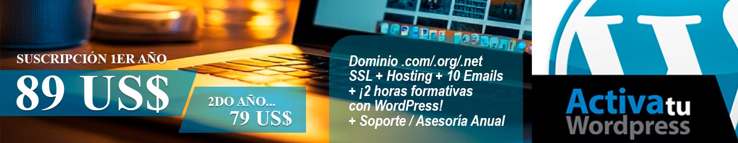 Activa tu web con ActivaTuWordpress.com