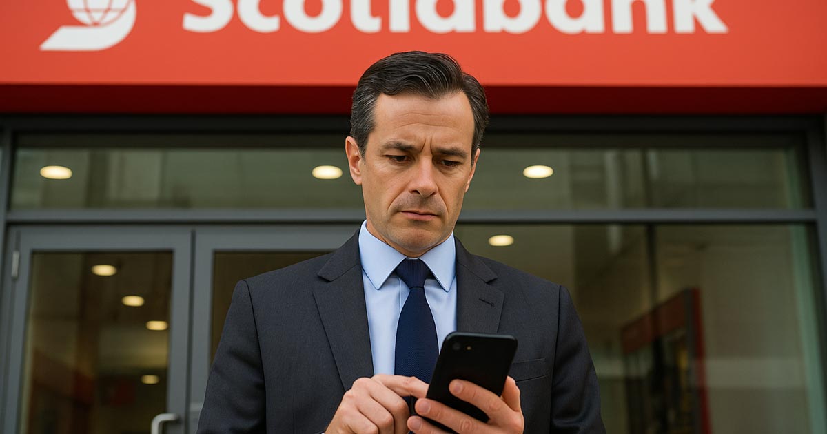El monitoreo bancario no generó alertas en Scotiabank