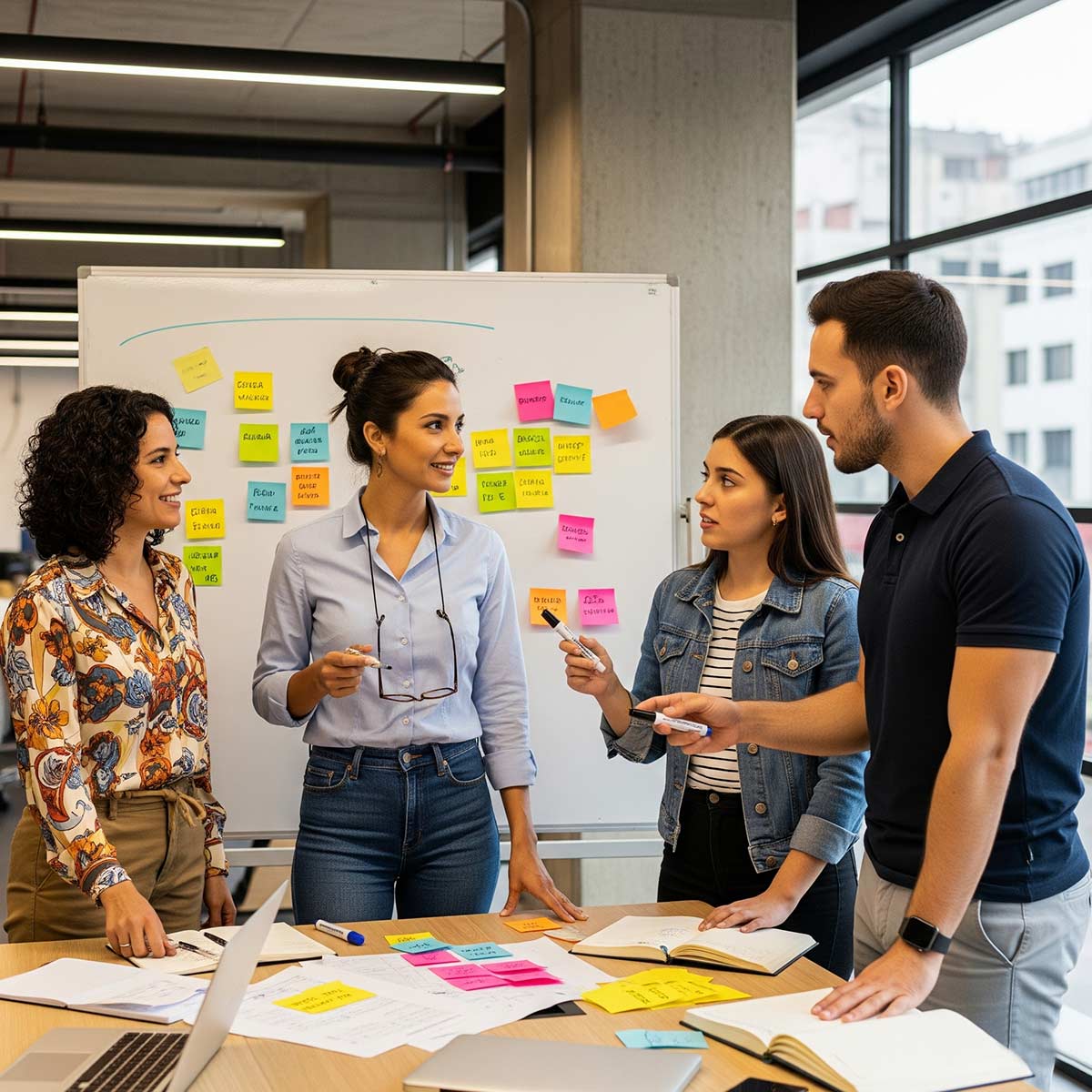 Proponemos procesos de desarrollo que utilicen herramientas clave centradas en la innovación.
