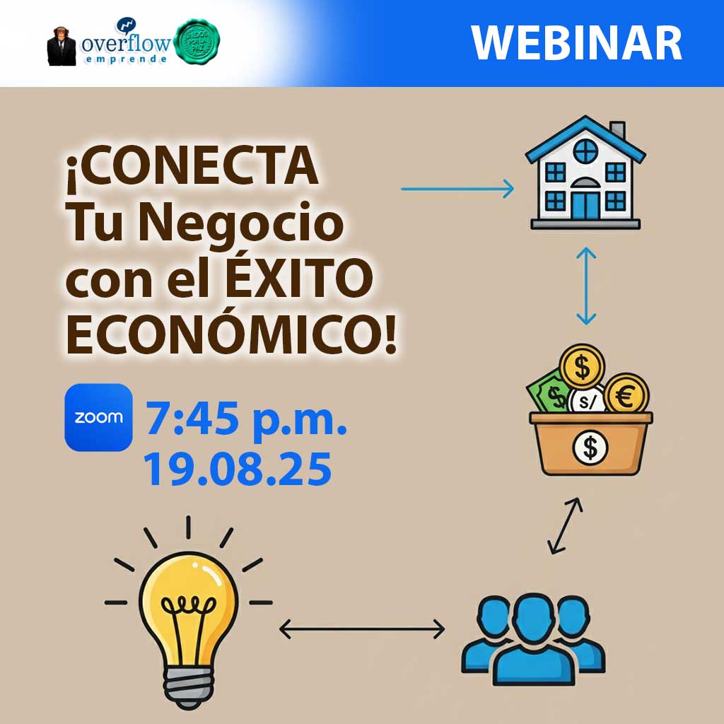 Webinar "Conecta tu negocio con el éxito económico" Webinar "Conecta tu negocio con el éxito económico"