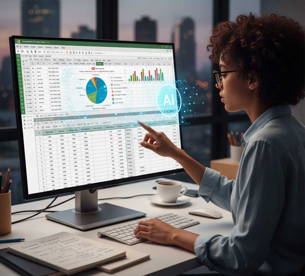 Las tablas dinámicas con IA son una excelente herramienta predictiva para los negocios. Las tablas dinámicas con IA son una excelente herramienta predictiva para los negocios.
