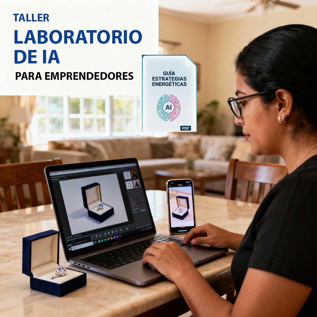 Taller Laboratorio de IA Overflow Emprende para Pymes - Invitación