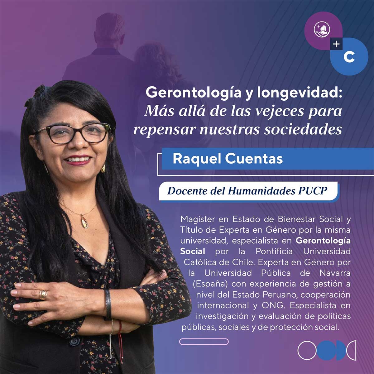 Raquel Cuentas lidera la entrega del curso de Gerontología y Longevidad en Coursera Raquel Cuentas lidera la entrega del curso de Gerontología y Longevidad en Coursera