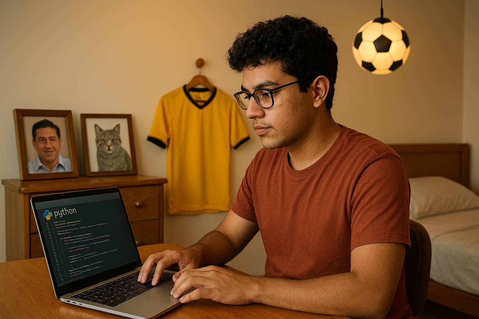 Imagen de estudiante creada con Copilot uno de los generadores de imágenes con IA Imagen de estudiante creada con Copilot uno de los generadores de imágenes con IA