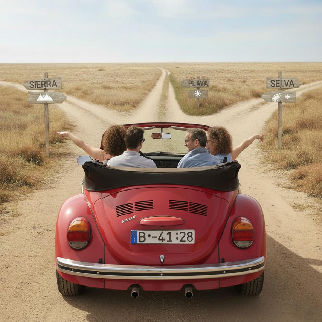 ¿A dónde quieres ir de Vacaciones Emprendedoras? ¿Sierra, playa o selva?