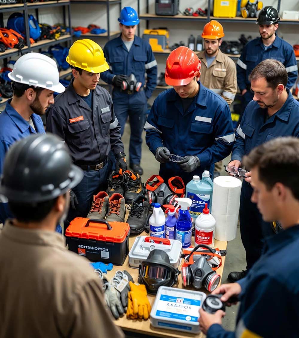 Los equipos de seguridad son utilizados por las empresas con mayor conciencia preventiva Los equipos de seguridad son utilizados por las empresas con mayor conciencia preventiva