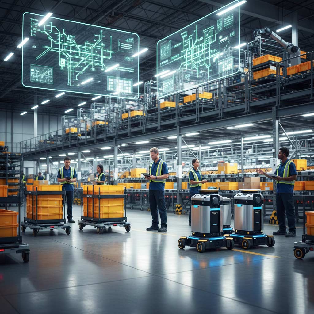 Los robots logísticos son una de las tecnologías disruptivas que crecerá mucho en 2026