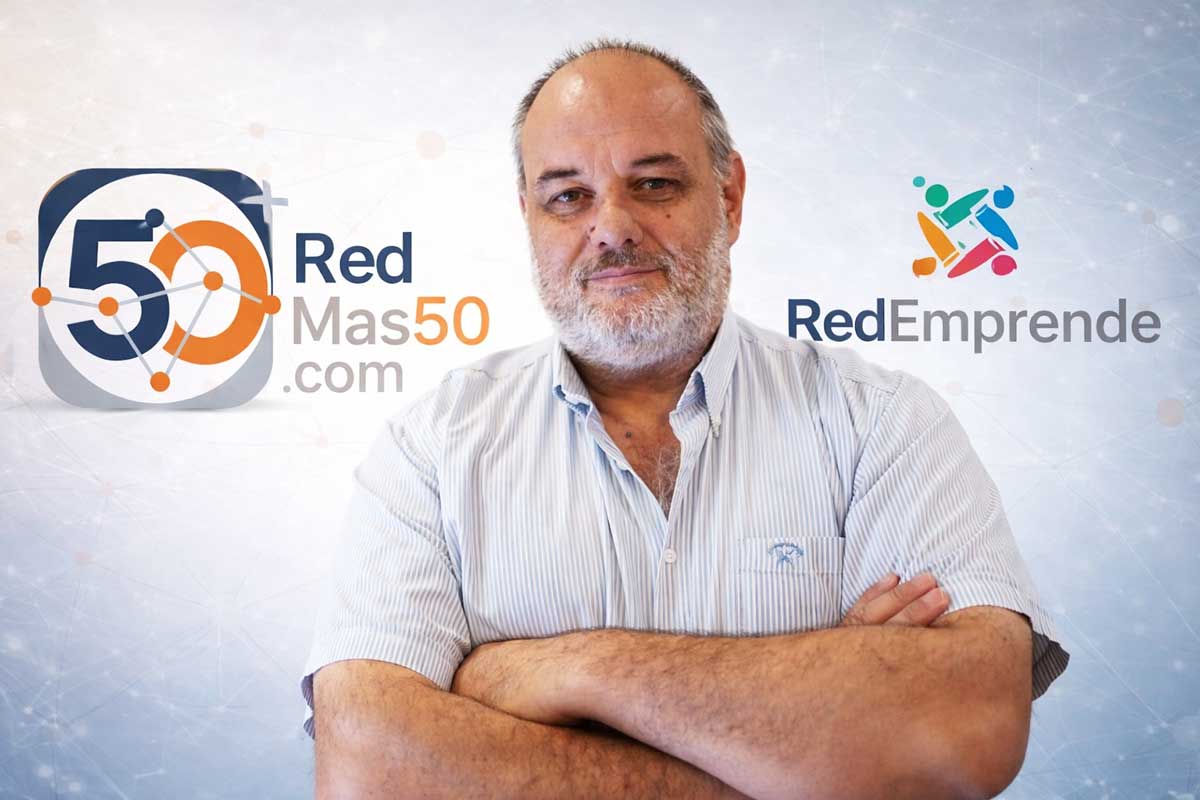 Gabriel piconero promueve Redmas50 y Redemprende en Latinoamerica