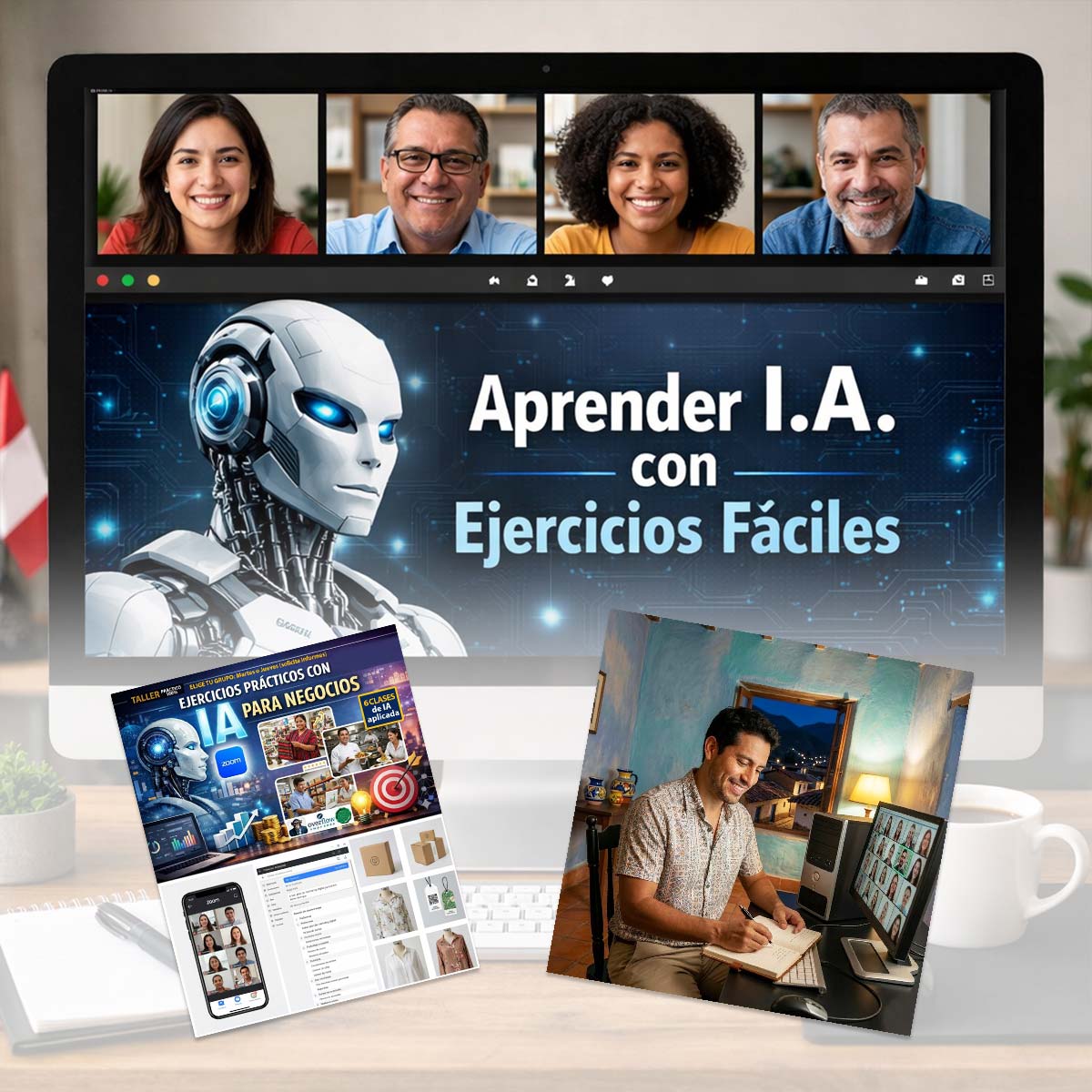 Aprende IA con Ejercicios fáciles de duplicar