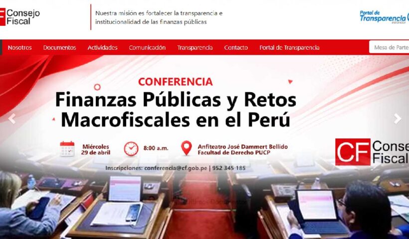 Consejo fiscal Perú: riesgo suma S/. 35000 millones