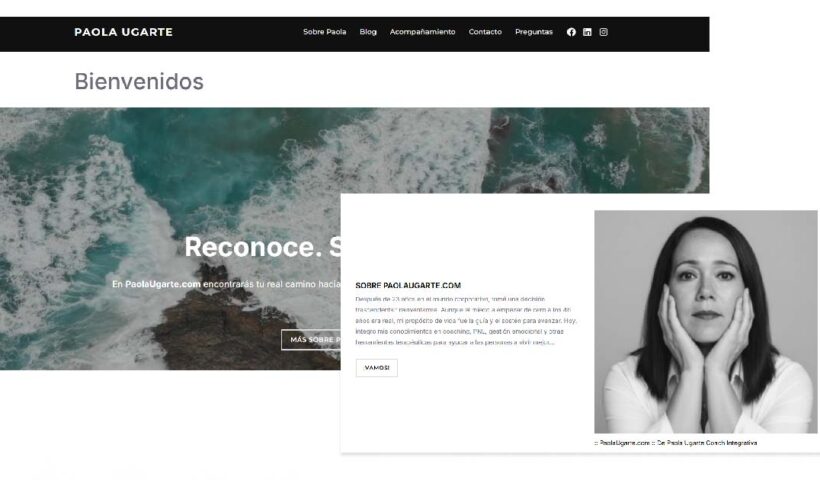 Desarrollo Sitio Web PaolaUgarte.com