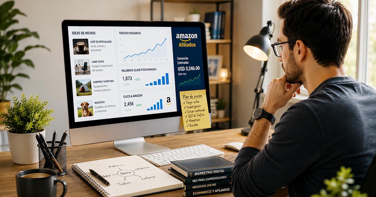 Convierte tu conocimiento en un negocio digital con Amazon Afiliados
