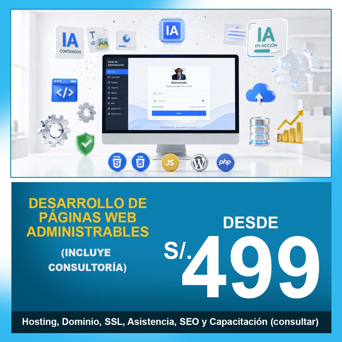 ¡Páginas Web Administrables con Overflow Emprende!